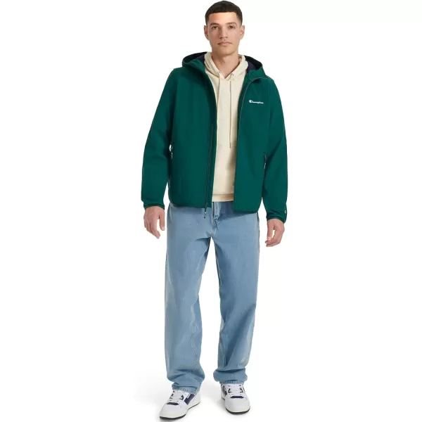 imageChampion Mens Lightweight Active Soft Shell Jacket With HoodRainforest