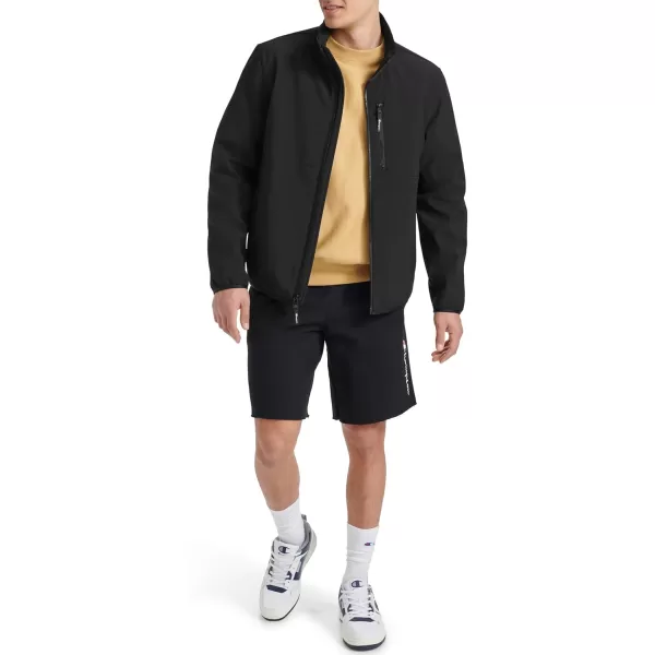 imageChampion Mens Lightweight Active Soft Shell Jacket with Stand CollarBlack