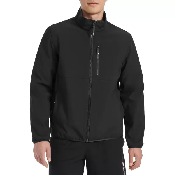 imageChampion Mens Lightweight Active Soft Shell Jacket with Stand CollarBlack