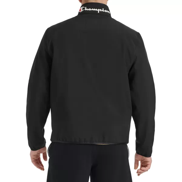 imageChampion Mens Lightweight Active Soft Shell Jacket with Stand CollarBlack