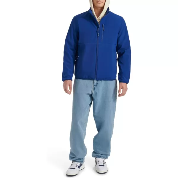 imageChampion Mens Lightweight Active Soft Shell Jacket with Stand CollarBlue