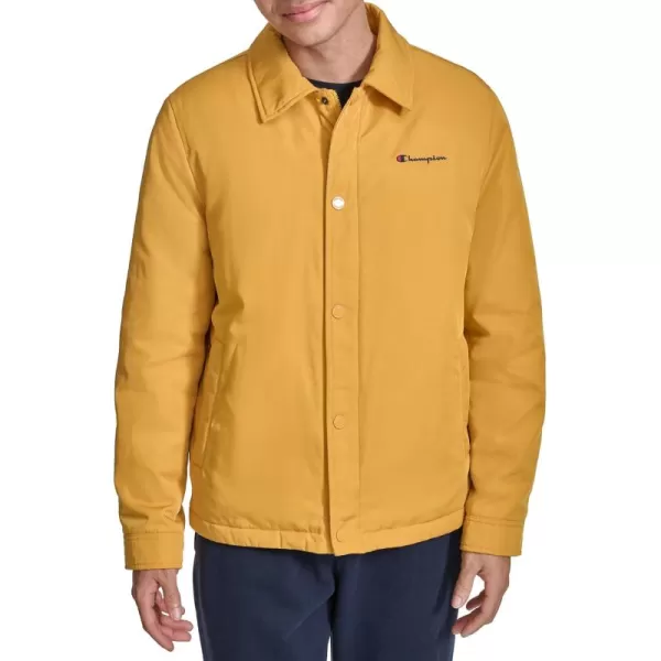 imageChampion Mens Active WaterResistant Coaches JacketSunflower