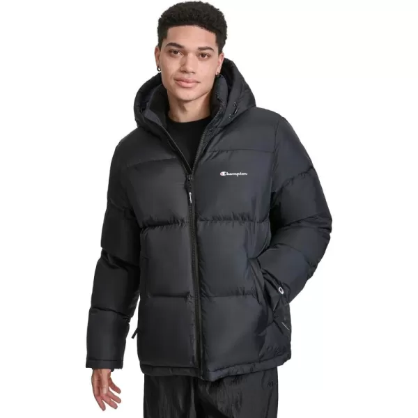 imageChampion Mens Heavy Weight Puffer with Adjustable HoodBlack