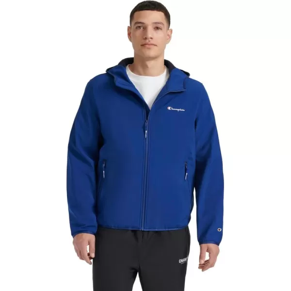 imageChampion Mens Lightweight Active Soft Shell Jacket With HoodBlue