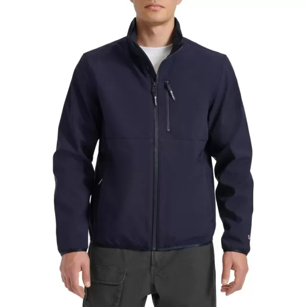 imageChampion Mens Lightweight Active Soft Shell Jacket with Stand CollarPeacoat