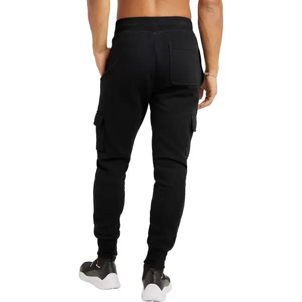 imageChampion Joggers Reverse Weave Fleece Cargo Pants for Men Heavyweight 305quotBlack C Logo