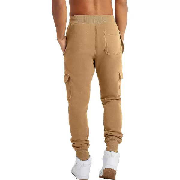 imageChampion Joggers Reverse Weave Fleece Cargo Pants for Men Heavyweight 305quotSandrock C Logo