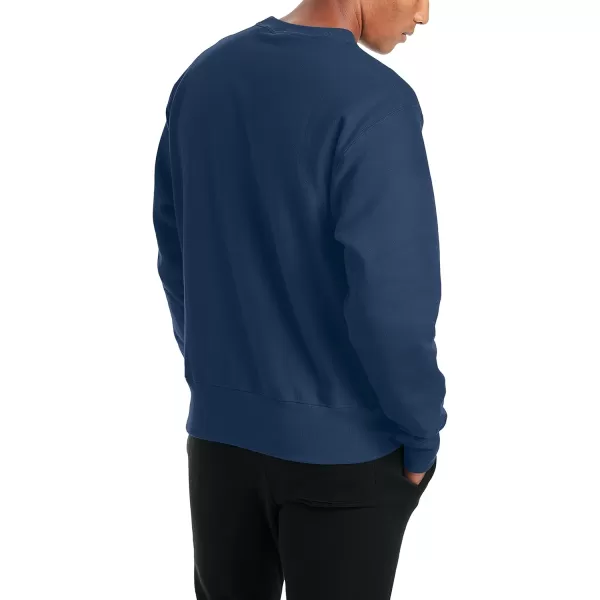 imageChampion Mens Reverse Weave Crew Left Chest CJetson Blue Left Chest C