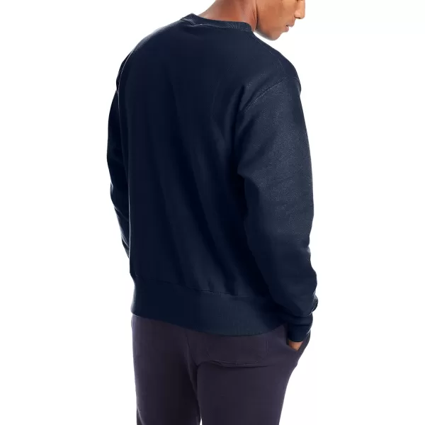 imageChampion Mens Reverse Weave Crew Left Chest CNavy Left Chest C