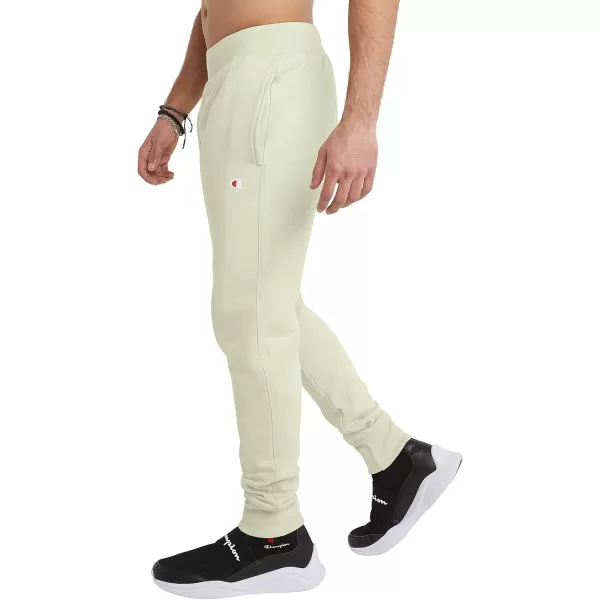 imageChampion Mens Reverse Weave Joggers Left Hip CMint to Be Green C Logo