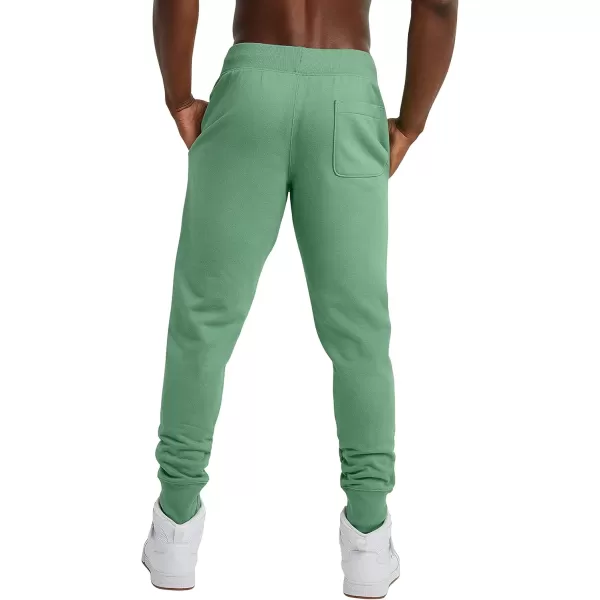 imageChampion Mens Reverse Weave Joggers Left Hip CNative Fern Green C Logo