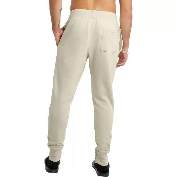 imageChampion Mens Reverse Weave Joggers Left Hip CPebblestone C Logo