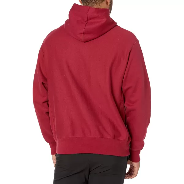 imageChampion Mens Reverse Weave Pullover Left Chest CCranberry Tart Left Chest C