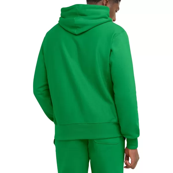 imageChampion Mens Reverse Weave Pullover Left Chest CGreen Screen Left Chest C