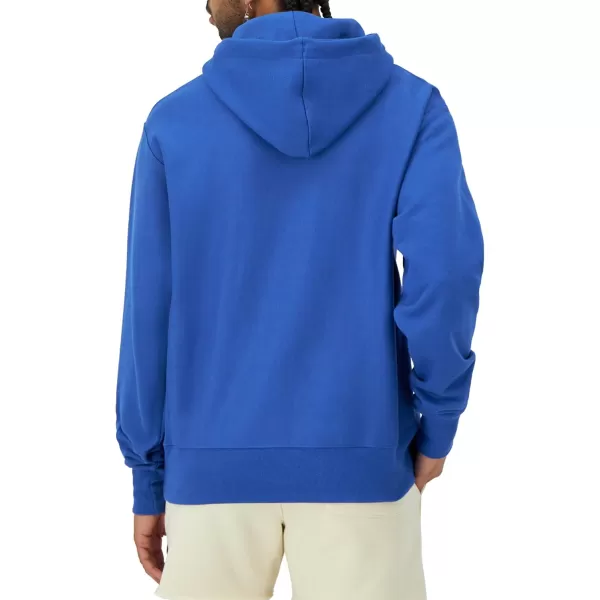 imageChampion Mens Reverse Weave Pullover Left Chest CSteel Blue Ink Left Chest C