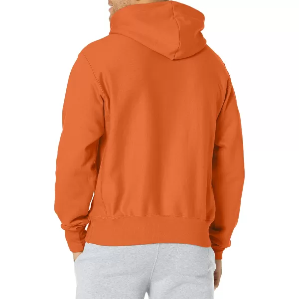 imageChampion Mens Reverse Weave Pullover Left Chest CTexas Orange Left Chest C