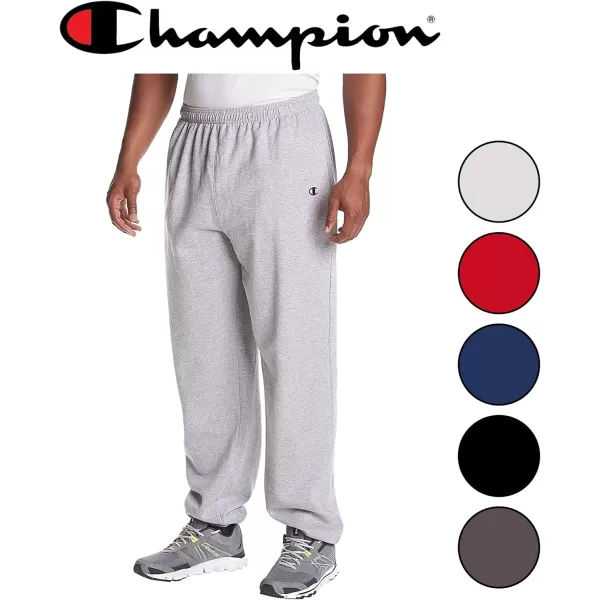 imageChampion Mens Sweatpants Reverse Weave Heavyweight Fleece Sweatpants For Men 30Charcoal Heather