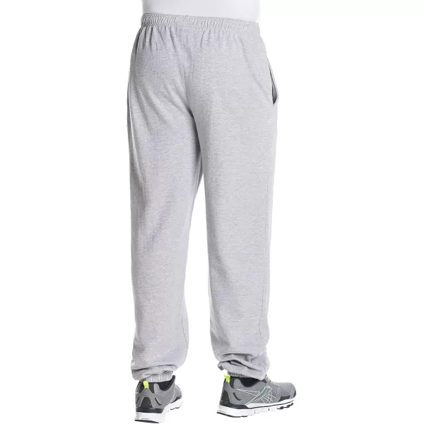 imageChampion Mens Sweatpants Reverse Weave Heavyweight Fleece Sweatpants For Men 30Heather Grey