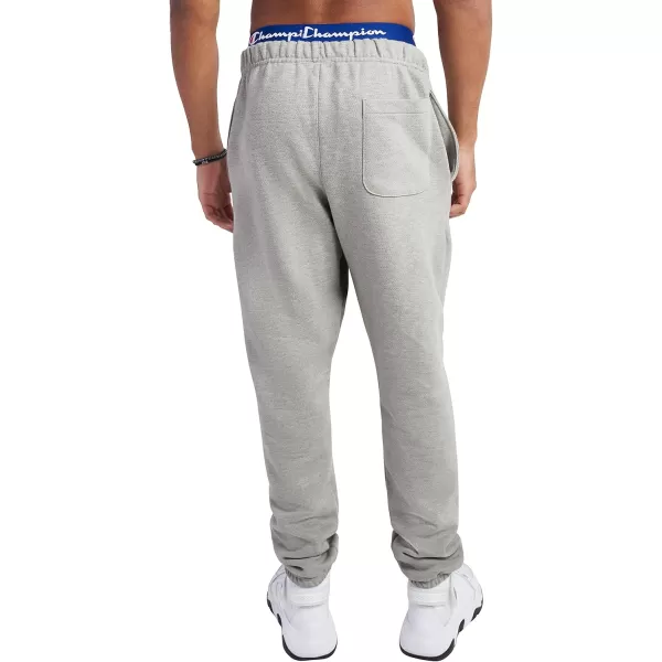 imageChampion Mens Sweatpants Reverse Weave Heavyweight Fleece Sweatpants For Men 30Oxford Gray C Logo