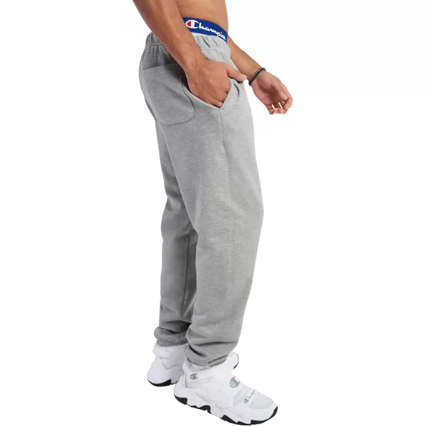 imageChampion Mens Sweatpants Reverse Weave Heavyweight Fleece Sweatpants For Men 30Oxford Gray C Logo