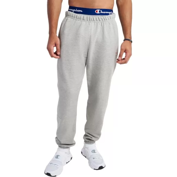 imageChampion Mens Sweatpants Reverse Weave Heavyweight Fleece Sweatpants For Men 30Oxford Gray C Logo