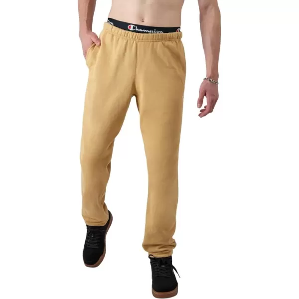 imageChampion Mens Sweatpants Reverse Weave Heavyweight Fleece Sweatpants For Men 30Sandrock C Logo