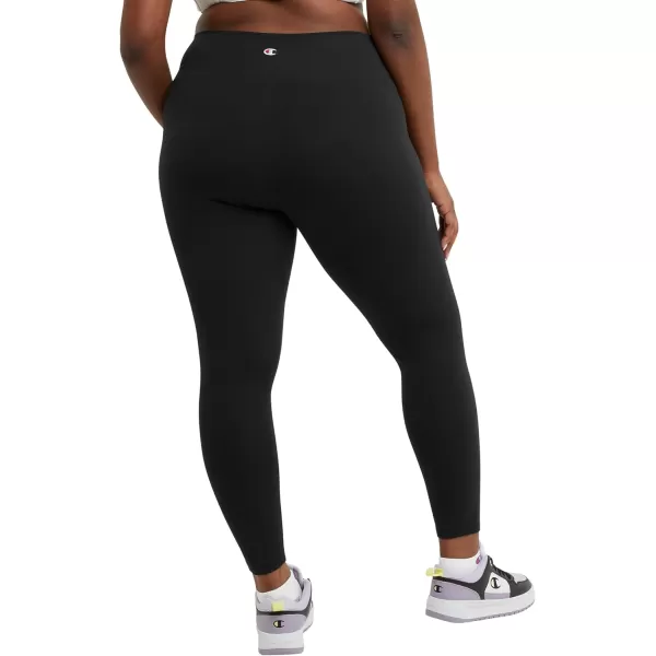 imageChampion WomenS Leggings Soft Touch 78 Leggings Anti Odor Leggings For Women 25 Plus SizeBlack