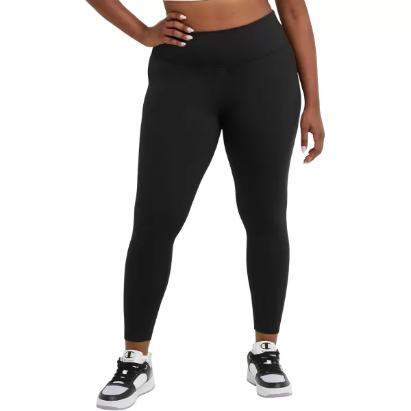 imageChampion WomenS Leggings Soft Touch 78 Leggings Anti Odor Leggings For Women 25 Plus SizeBlack