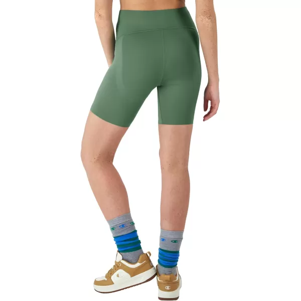 imageChampion Womens Leggings Absolute Lift Leggings Butt Lifting Leggings for Women 25quotNurture Green Bike Short