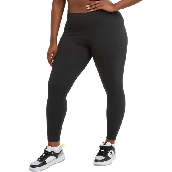 imageChampion WomenS Leggings Soft Touch 78 Leggings Anti Odor Leggings For Women 25 Plus SizeBlack