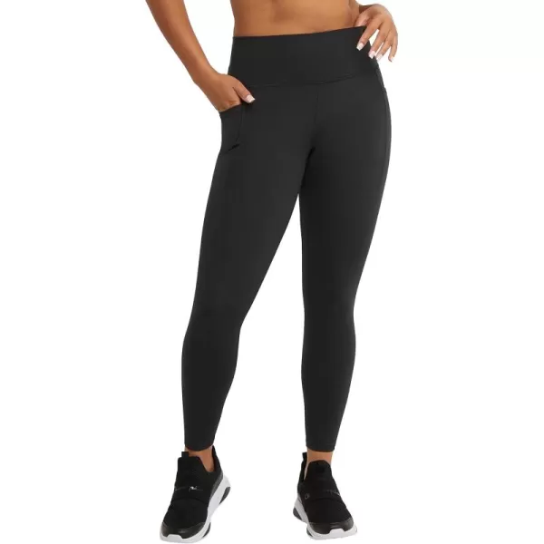 imageChampion Womens Soft Touch Leggings with Pocket 25quot InseamBlack Legging