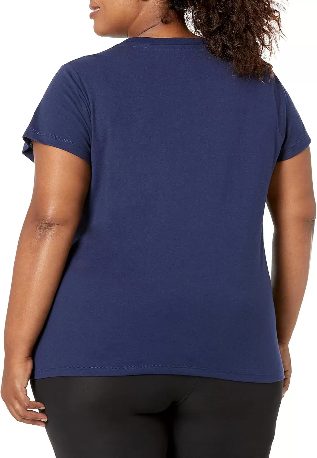 imageChampion Womens Tshirt Classic Short Sleeve Tshirt Lightweight Tee for Women Script Logo Plus Size AvailableAthletic Navy Script Retired