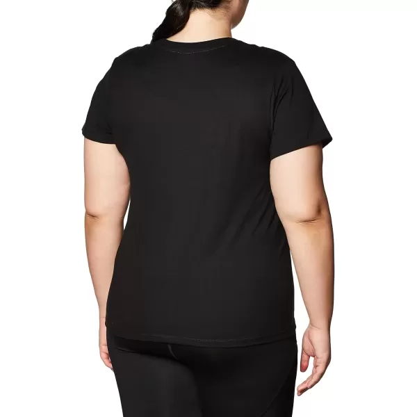 imageChampion Womens Tshirt Classic Short Sleeve Tshirt Lightweight Tee for Women Script Logo Plus Size AvailableBlack Small Script