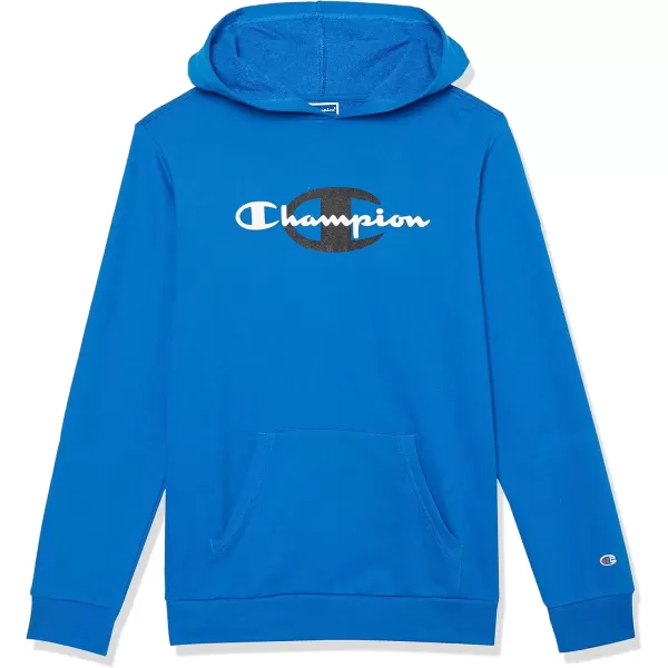 imageChampion Boys Pullover HoodieBozzetto Blue C  Script Large