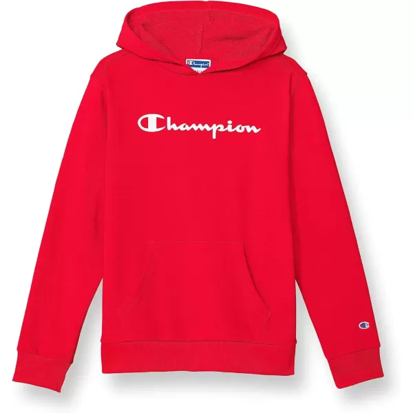 imageChampion Boys Pullover HoodieScarlet Script
