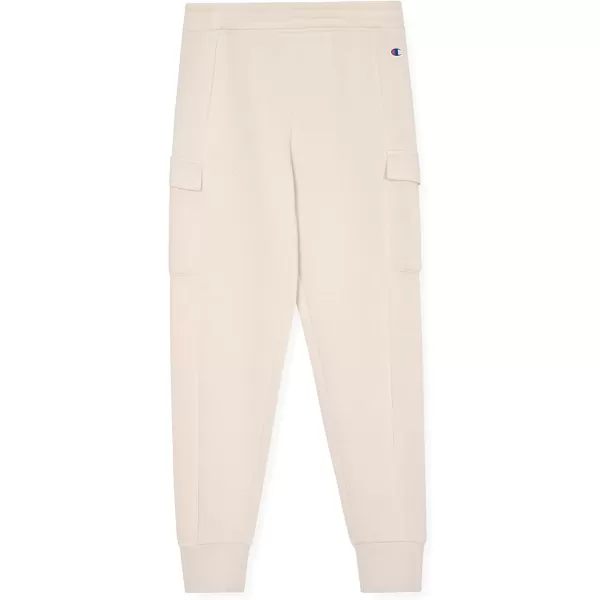 imageChampion Girls Hoodie and Sweatpant Set for Kids Athletic Fleece SweatsuitCream Cargo