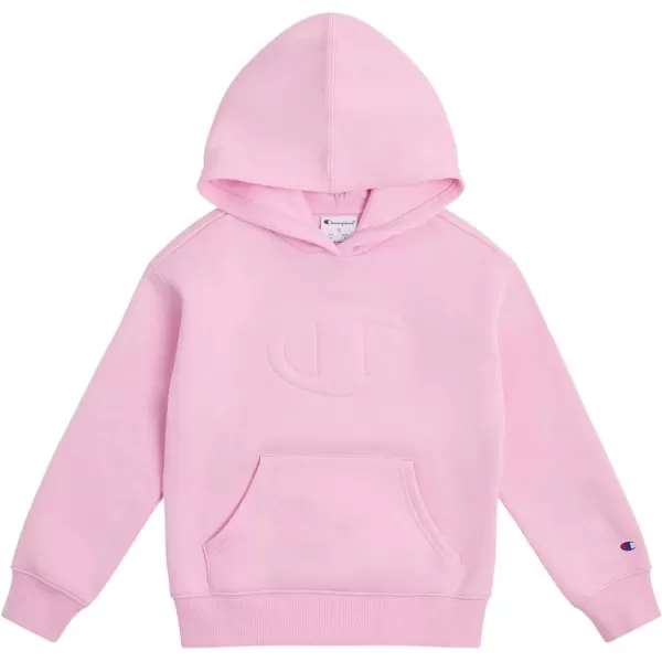 imageChampion Girls Hoodie and Sweatpant Set for Kids Athletic Fleece SweatsuitLilac Sachet Cargo