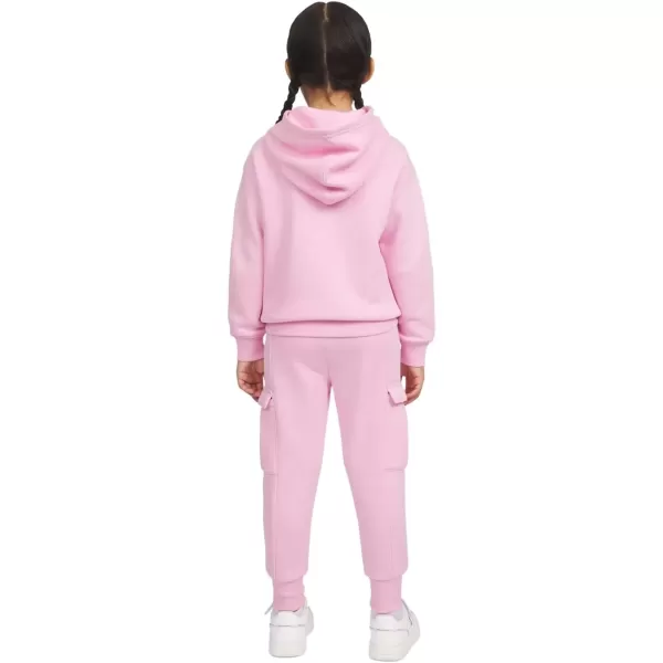 imageChampion Girls Hoodie and Sweatpant Set for Kids Athletic Fleece SweatsuitLilac Sachet Cargo
