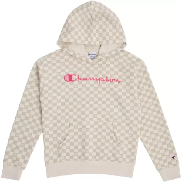 imageChampion Girls Hoodie for Kids Pullover Sweatshirt For Girls Athletic SweaterCream