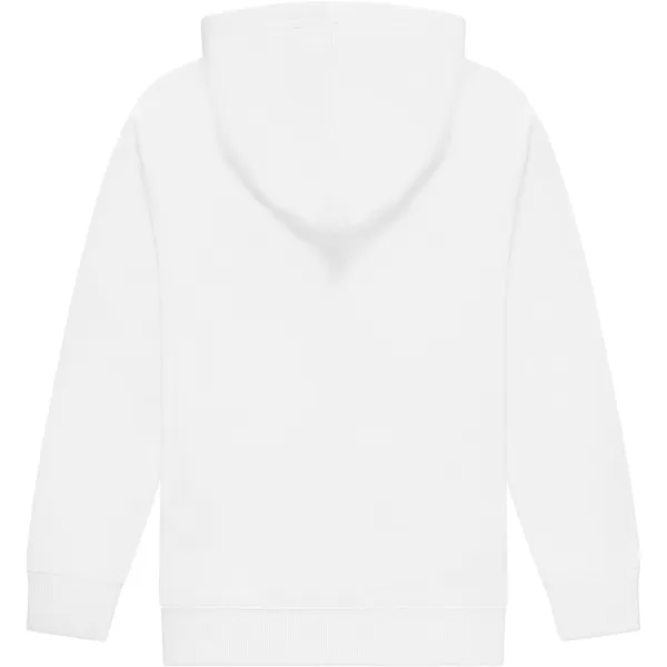 imageChampion Girls Hoodie for Kids Pullover Sweatshirt For Girls Athletic SweaterMedium  WhiteDrop Shadow Red Script