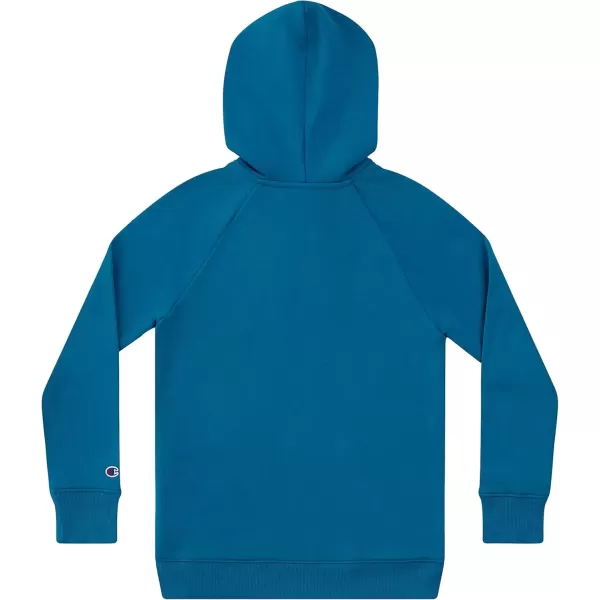 imageChampion Girls Hoodie for Kids Pullover Sweatshirt For Girls Athletic SweaterRockin Teal Raglan