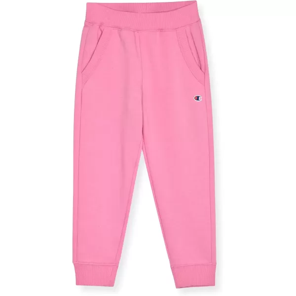 imageChampion Girls Sweatpants for Kids Fleece Girls Jogger Pants Girls ClothesLight Pinkcream