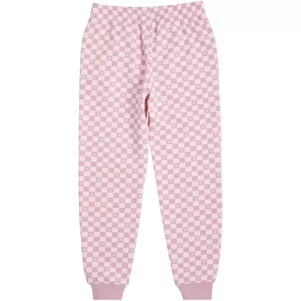 imageChampion Girls Sweatpants for Kids Fleece Girls Jogger Pants Girls ClothesSweet Lilac Check