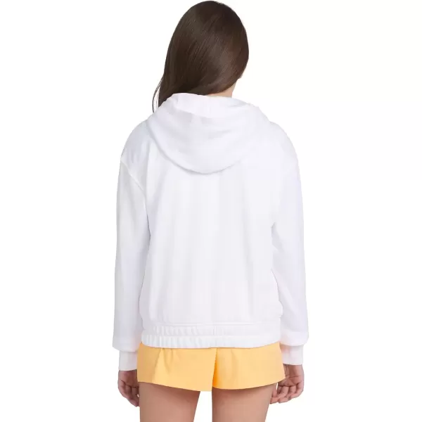 imageChampion Girls Sweatshirt Full Zip Up Fleece Girls Hoodie Sweatshirt Top Girl ClothesBright White Signature