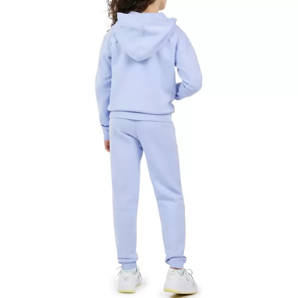 imageChampion Girls Sweatshirt Full Zip Up Fleece Girls Hoodie Sweatshirt Top Girl ClothesLavender Mist Signature