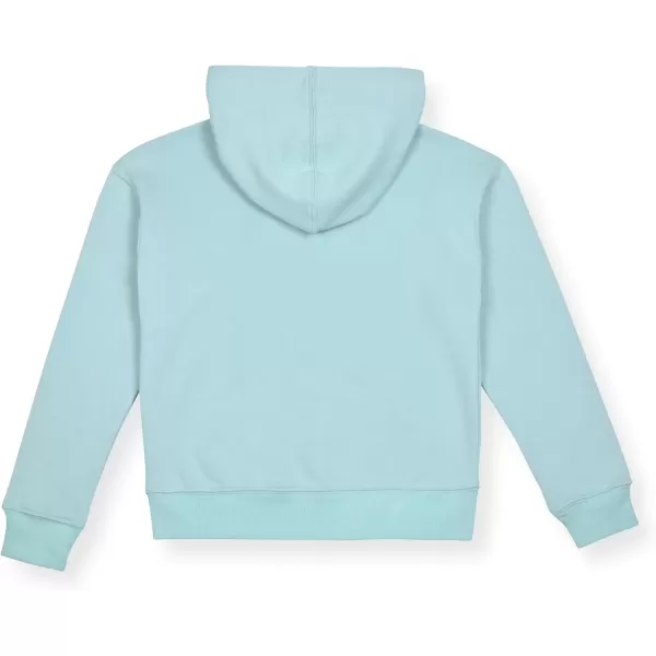 imageChampion Girls Sweatshirt Full Zip Up Fleece Girls Hoodie Sweatshirt Top Girl ClothesLight Blue