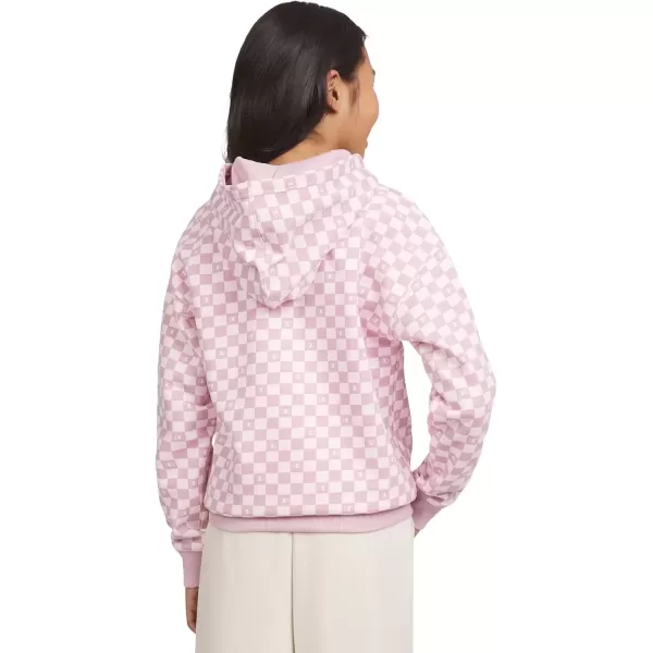 imageChampion Girls Sweatshirt Full Zip Up Fleece Girls Hoodie Sweatshirt Top Girl ClothesSweet Lilac Check