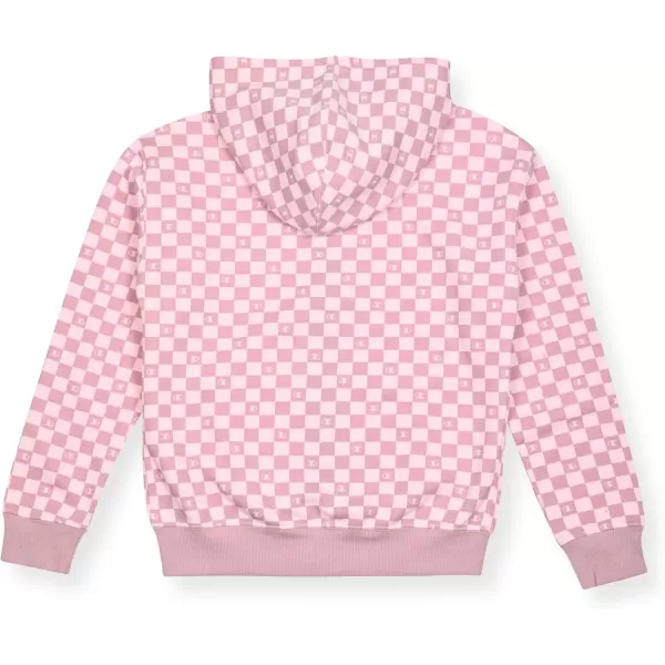 imageChampion Girls Sweatshirt Full Zip Up Fleece Girls Hoodie Sweatshirt Top Girl ClothesSweet Lilac Check