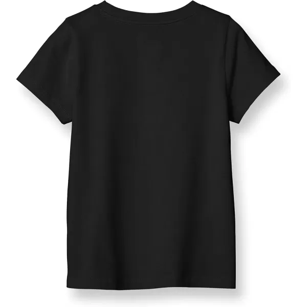 imageChampion Girls TShirt Kids Tee Cotton Tee Multiple GraphicsBlack Triple Wave Script