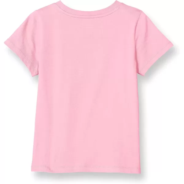 imageChampion Girls TShirt Kids Tee Cotton Tee Multiple GraphicsSpark Pink Rainbow Script